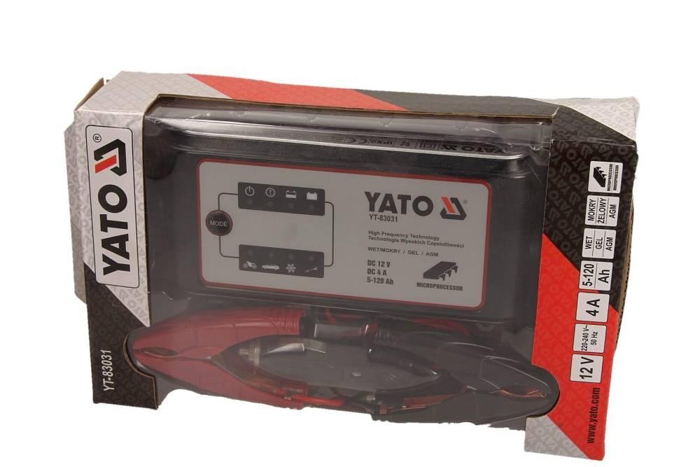 Batterieladegerät YATO YT-83031 Bewertung