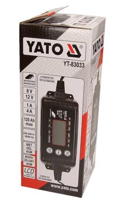 YATO  YT-83033 Batterieladegerät