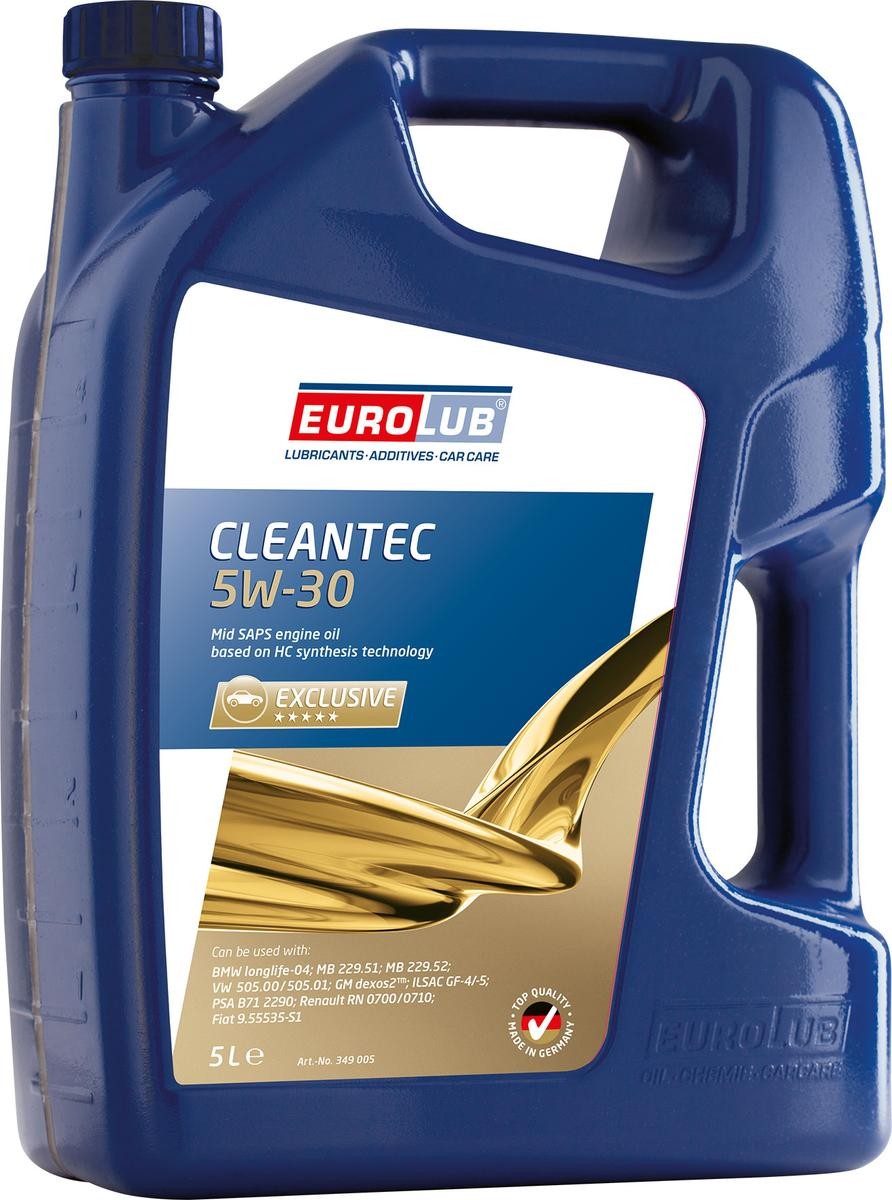 EUROLUB CLEANTEC 349005 Olio motore