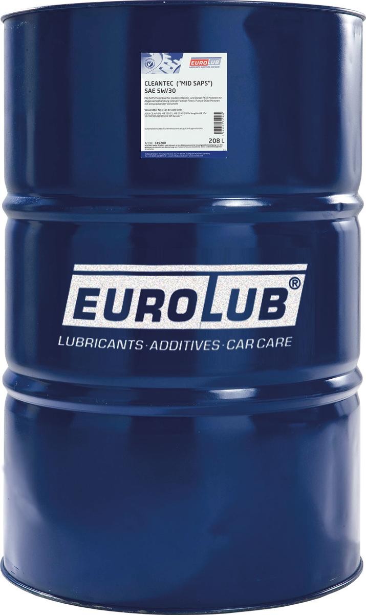 EUROLUB CLEANTEC 349208 Olio motore