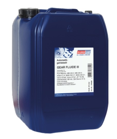 EUROLUB GEAR FLUIDE, III 378020 Olio cambio automatico (ATF)