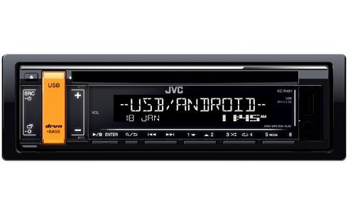 JVC KD-R491 Bilradio Leistung: 4x50w