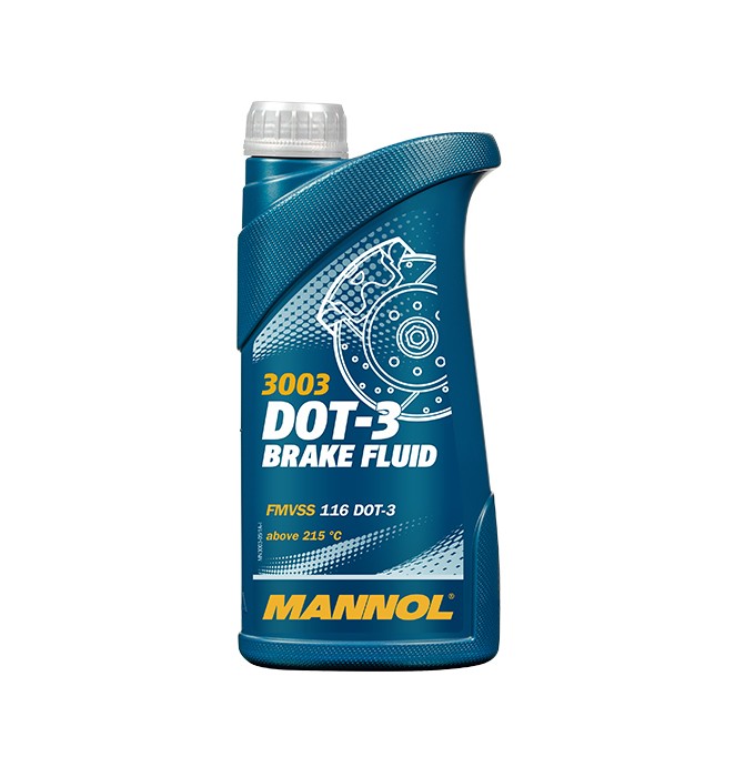 MANNOL Brake Fluid DOT-3 MN3003-05 Bremsflüssigkeit DOT 3