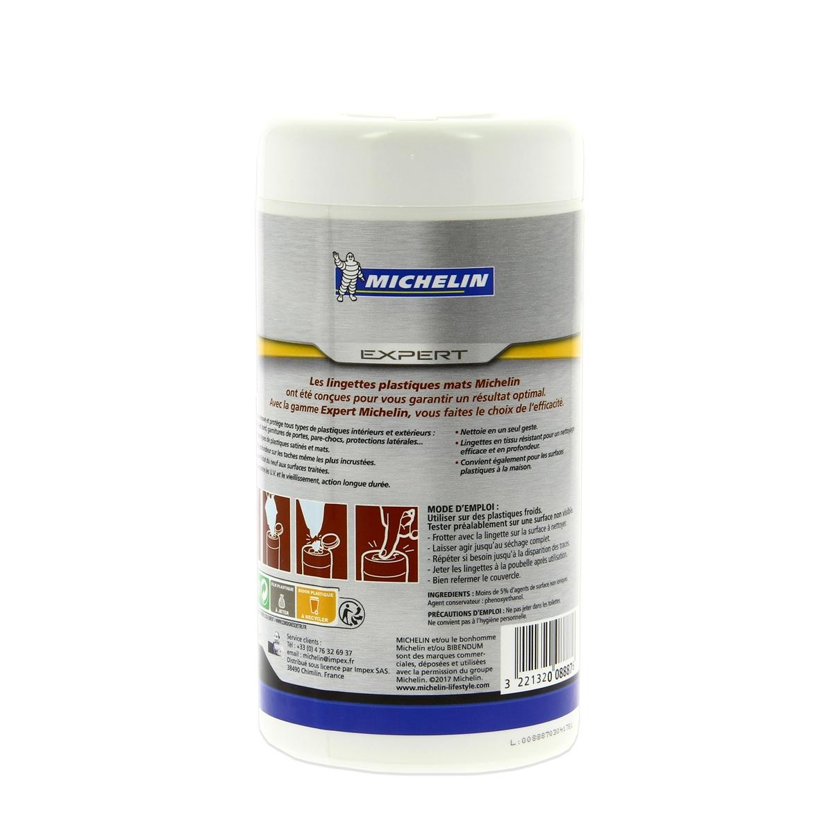 Salviette detergenti Michelin 008887 valutazione