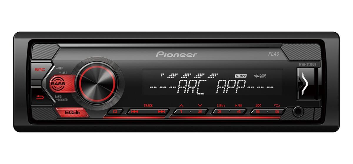PIONEER MVH-S120UB MVH-S120UB Auto rádio Potência: 4x50W