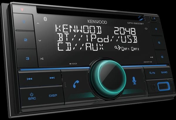 KENWOOD DPX-5200BT Auto rádio Potência: 4x50W