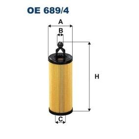 Skrin olejoveho filtru / tesneni FILTRON OE 689/4