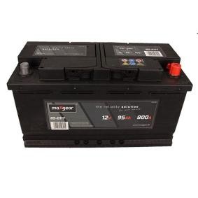 Batterie YGD 5001 60 MAXGEAR 595402080D722 VW, BMW, MERCEDES-BENZ, AUDI, OPEL