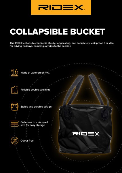 Folding bucket RIDEX 100185A0002 expert knowledge