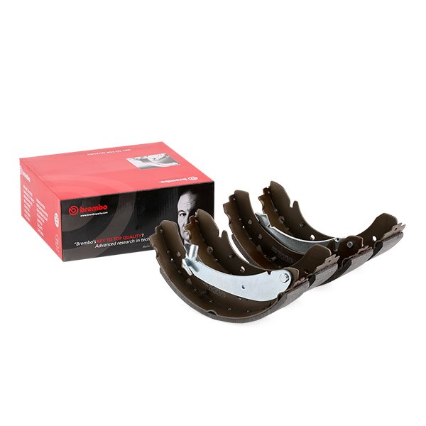 BREMBO Jarrukengät ESSENTIAL LINE Seisontajarrukahvalla S 23 516 Jarrukenkäsarja FIAT,PEUGEOT,TOYOTA,DUCATO Pritsche/Fahrgestell (230)
