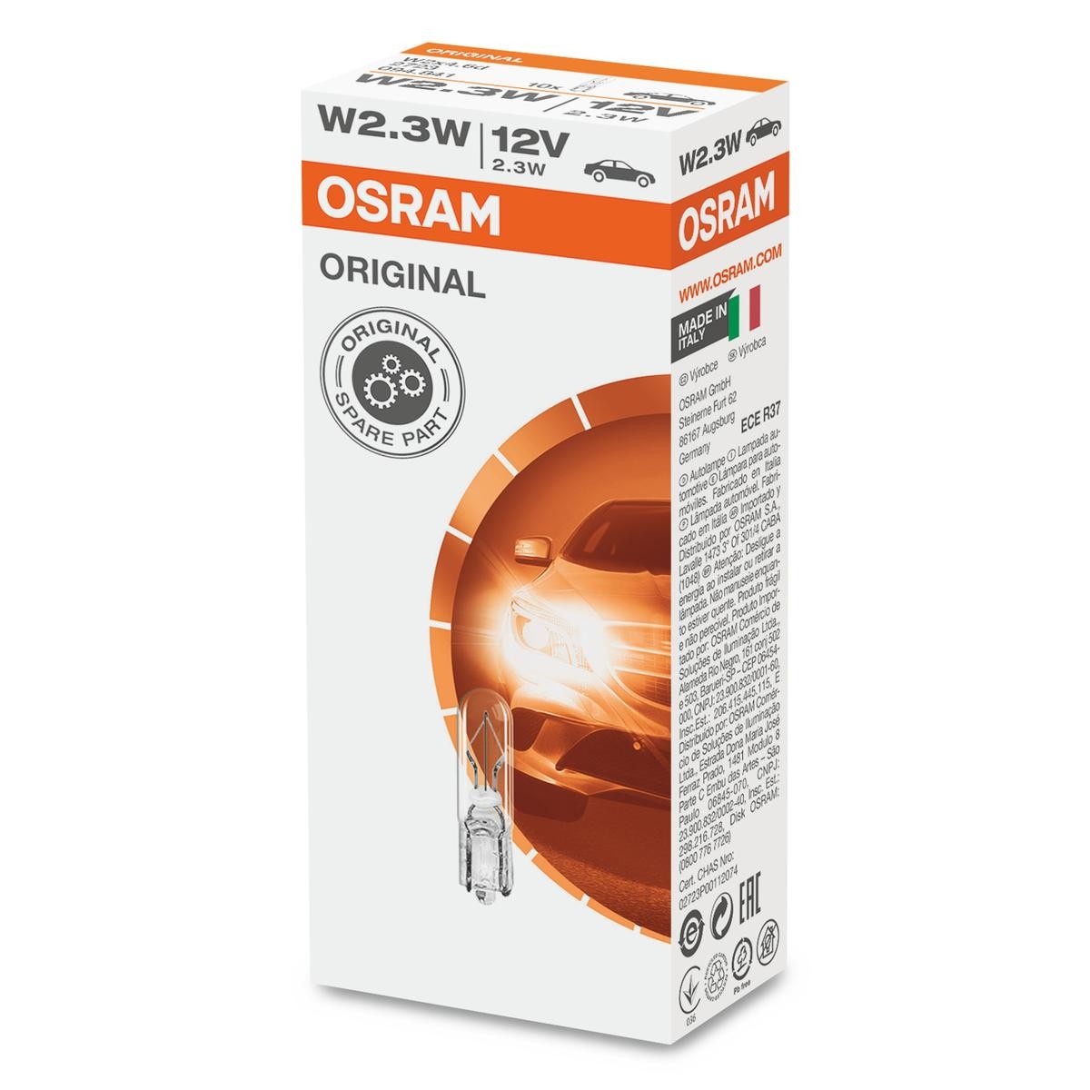 glühbirne 2723 OSRAM W23W in Original Qualität