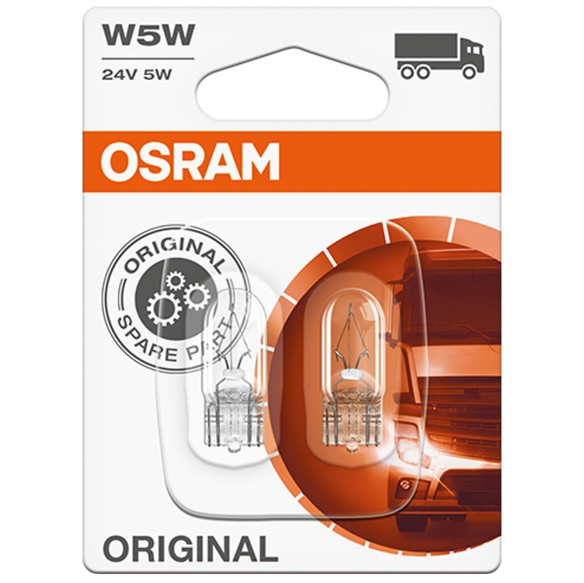 OSRAM ORIGINAL 2845-02B Lámpara, luz intermitente