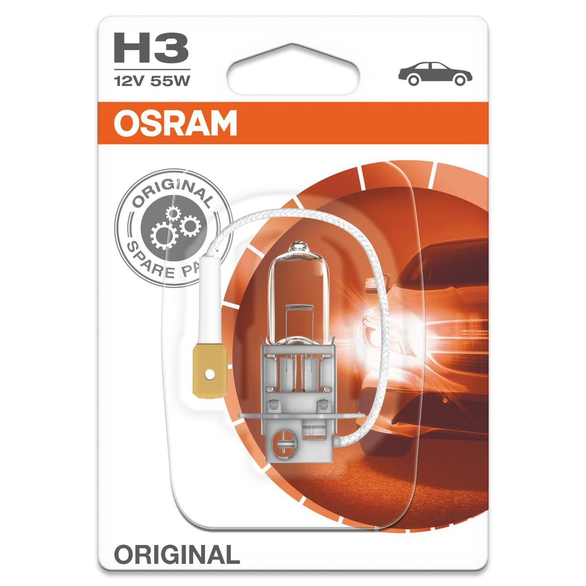 OSRAM ORIGINAL 64151-01B Glühlampe, Fernscheinwerfer