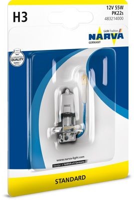 Bulb, spotlight 483214000 NARVA 48321 original quality