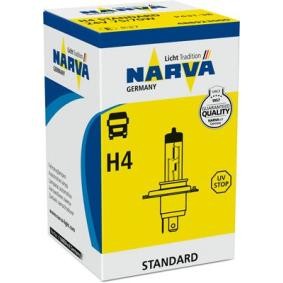 Bulb, spotlight H4 24V 75/70W P43t-38 Halogen 488923000