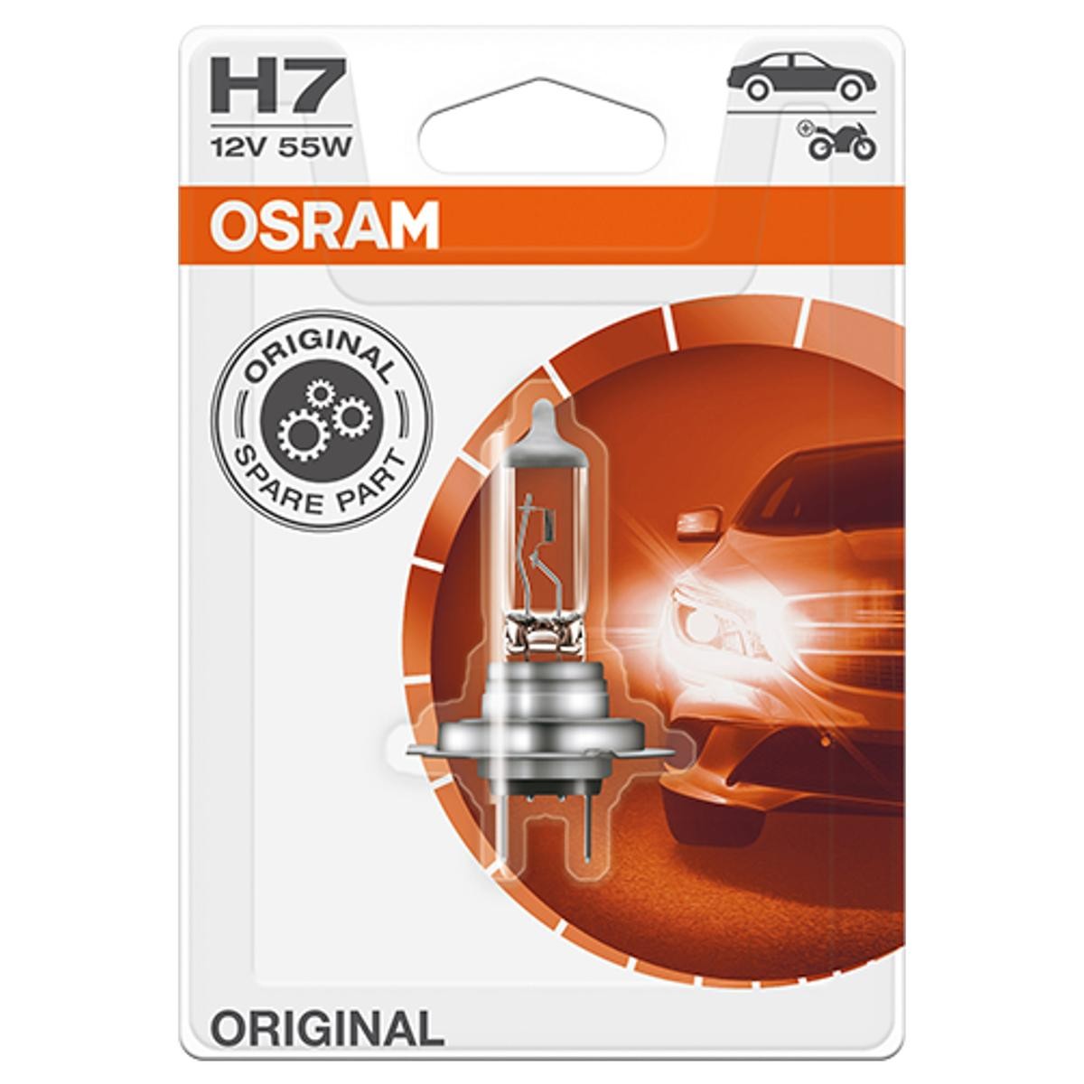 OSRAM ORIGINAL 64210-01B Glühlampe, Fernscheinwerfer
