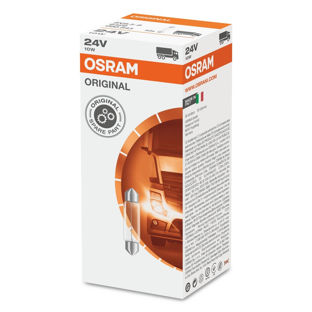 Glühlampe, Innenraumleuchte OSRAM 6429 Erfahrung