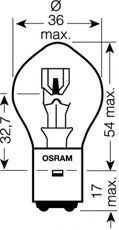 OSRAM  7326 Bulb, spotlight