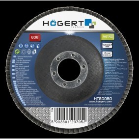 Mola disco abrasivo, Rettificatore ad angolo Hogert Technik HT8D051