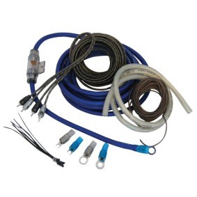 Necom Kit de cables para amplificador