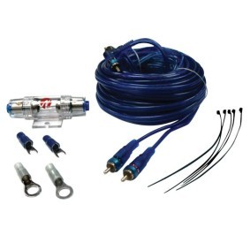 Necom Kit de cables para amplificador