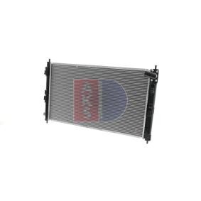 Radiador, refrigeración del motor Malla radiador: 698x404x25 con OEM número 1330T0