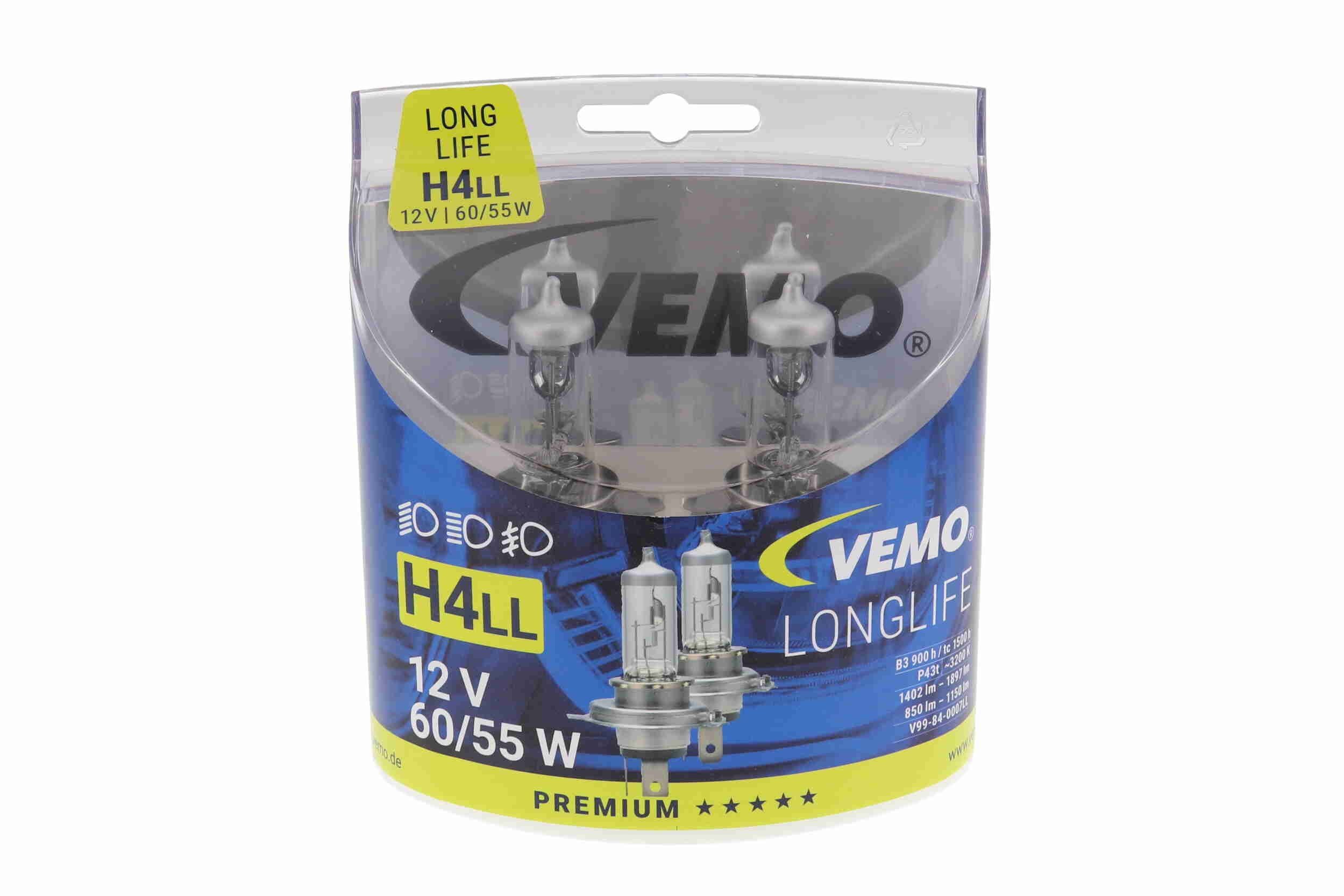 VEMO  V99-84-0007LL Glühlampe, Hauptscheinwerfer