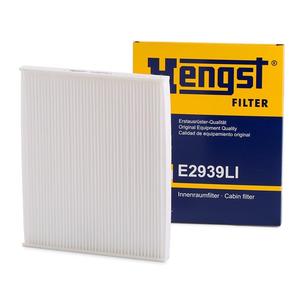 HENGST FILTER Filtre d'Habitacle E2939LI Filtre à Pollen,Filtre De Climatisation FIAT,OPEL,PEUGEOT,G