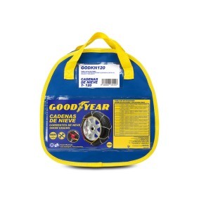 Goodyear Tyre chains 235-50-R18 GODKN120 with chain tensioner, with mounting manual, with storage bag, Steel
