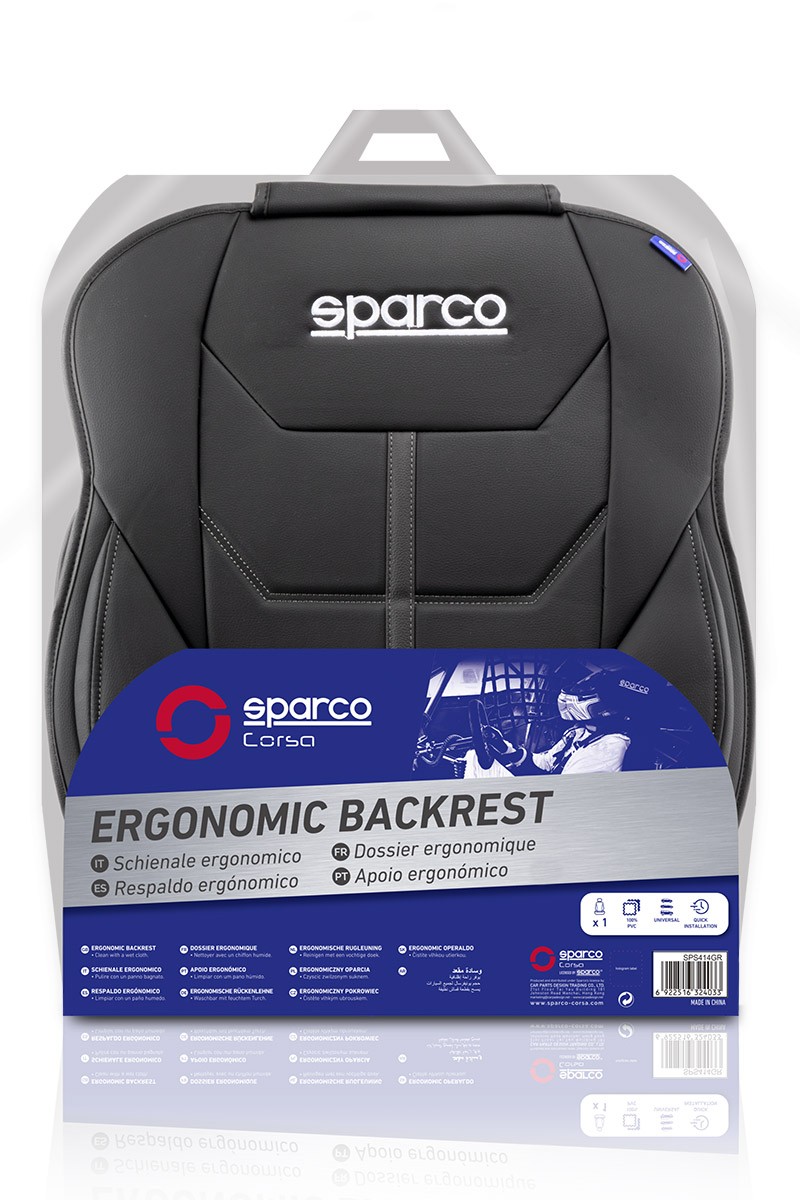 SPCS414GR SPARCO FERRARA Autositzauflage PVC, Baumwolle SPCS414GR ❱❱❱ Preis  und Erfahrungen