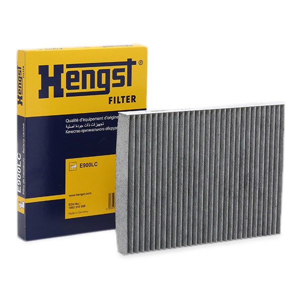 Image of HENGST FILTER Filtro abitacolo Filtro al carbone attivo E900LC Filtro, aria abitacolo,Filtro antipolline VW,AUDI,SKODA,Golf IV Schrägheck (1J1)