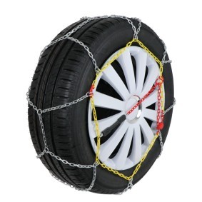CARPOINT KNN-100 Snow chains for cars 215-55-R17 1724910 with mounting manual, with protective gloves, with storage bag, Quantity: 1, Steel