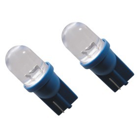 Żarówka, lampa kierunkowskazu transparentny Niebieski 5W, T10 , LED 0740016