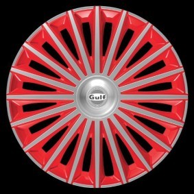 GULF Hjulkapsler Rød (E15GT8.SR)