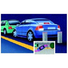 Sistema de asistencia de aparcamiento X10-730-002-004 Seicento / 600 Hatchback (187_) 1.1 (187AXB, 187AXB1A, 187AXC1A02) ac 2005