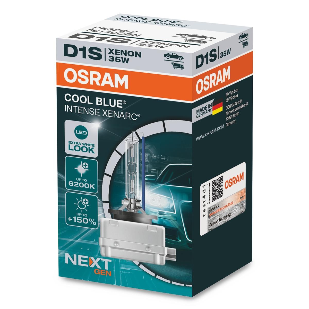 Żarówka xenon OSRAM 66140CBN-Zdjęcie-0