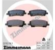 D1810 ZIMMERMANN 221121701 Bremssteine für FORD USA MUSTANG 2020 online kaufen