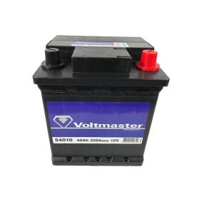 VOLTMASTER Starterbatterie 12V 40Ah 320A Bleiakkumulator