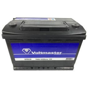 VOLTMASTER Batería 12V 70Ah 640A Batería de plomo y ácido