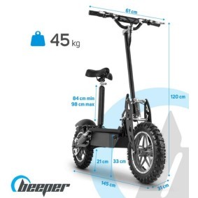 Offroad E-Scooter BEEPER FX1000