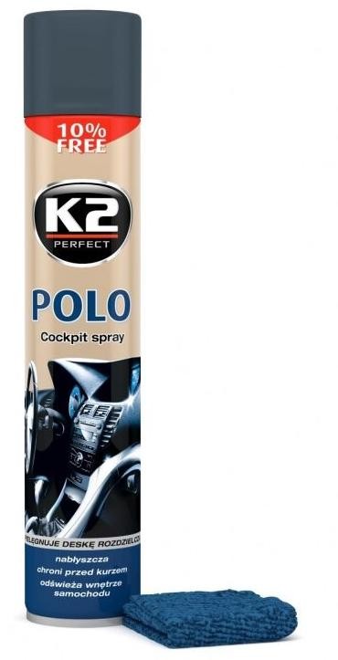 K2 Polo K407MA0 Detergente per materiale plastico + microfiber