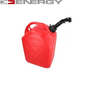 ENERGY Polttoainekanisterit kaatonokalla NE00820 20l, Muovi, kaatonokalla, punainen/musta