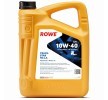 ROWE 10W-40, съдържание: 5литър, HC синтетично масло (Hydro-Cracked) 20028-0050-99