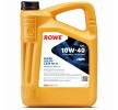 Автомобилни масла ROWE 10W-40, съдържание: 5литър, HC синтетично масло (Hydro-Cracked) 20058-0050-99