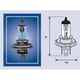 Bulb, spotlight H4 24V 75/70W P43t Halogen 002156100000