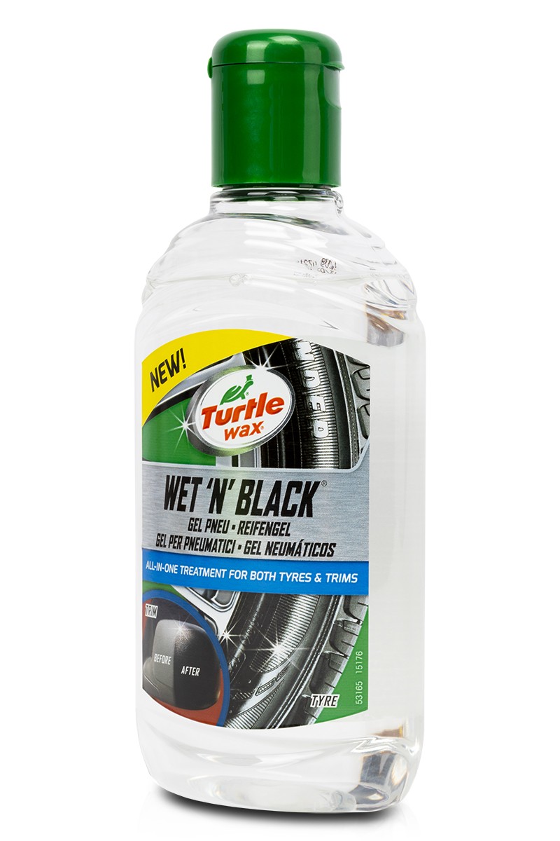 TURTLEWAX Wet 'N' Black, Tyre & Trim 53165 Prodotti manutenzione e cura materiali in gomma