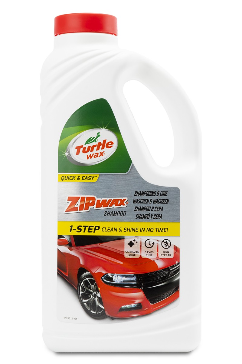 TURTLEWAX Shampoo, ZIP WAX 53361 Detergente per vernice
