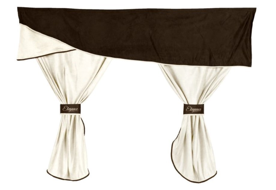 Lastbilsgardiner F-CORE FC14 BROWN/CHAMP