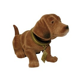 Bobblehead dachshund APA 563017