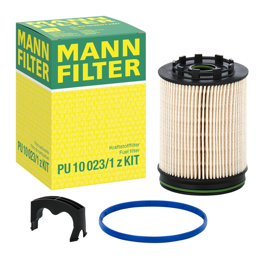 Image of MANN-FILTER Filtro Carburante Cartuccia filtro PU 10 023/1 z KIT Filtro Combustibile FORD,RANGER (TKE)009